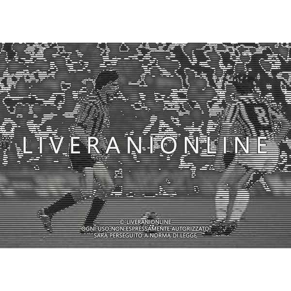 30-06-1983 MILANO MUNDIALITO INTER JUVENTUS 0-1 NELLA FOTO ALESSANDRO ALTOBELLI AG ALDO LIVERANI SAS