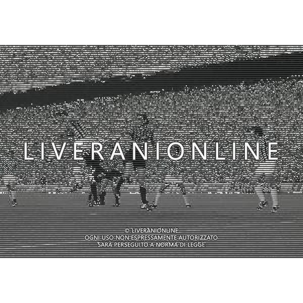30-06-1983 MILANO MUNDIALITO INTER JUVENTUS 0-1 NELLA FOTO MASSIMO BRIASCHI E GRAZIANO BINI AG ALDO LIVERANI SAS
