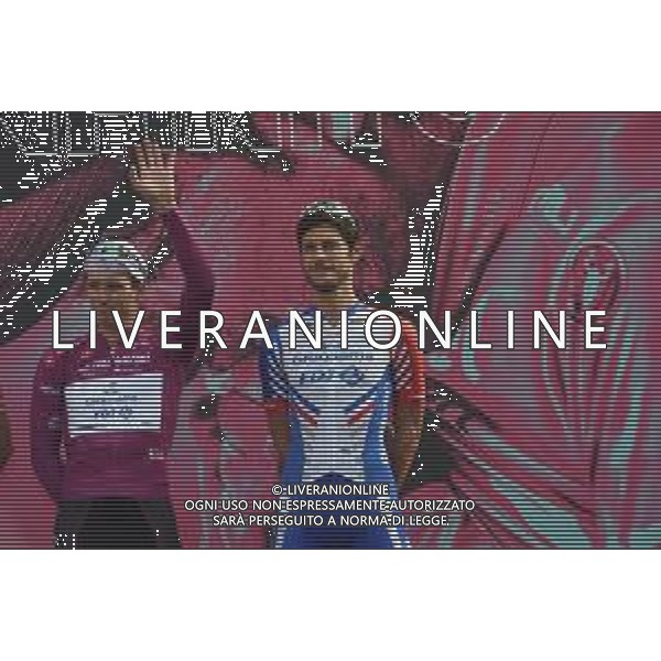 13-10-2020 Giro D\'italia; Tappa 10 Lanciano - Tortoreto; 2020, Groupama - Fdj; Demare, Arnaud; Guarnieri, Jacopo; Lanciano; ©SIROTTI / AGENZIA ALDO LIVERANI SAS