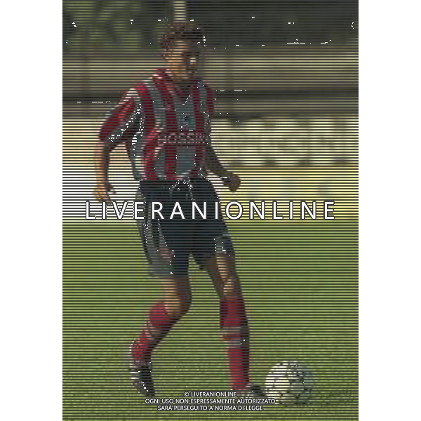 1998-1999 AMICHEVOLE CREMONESE CALCIO NELLA FOTO LUIGI GUALCO AG ALDO LIVERANI SAS