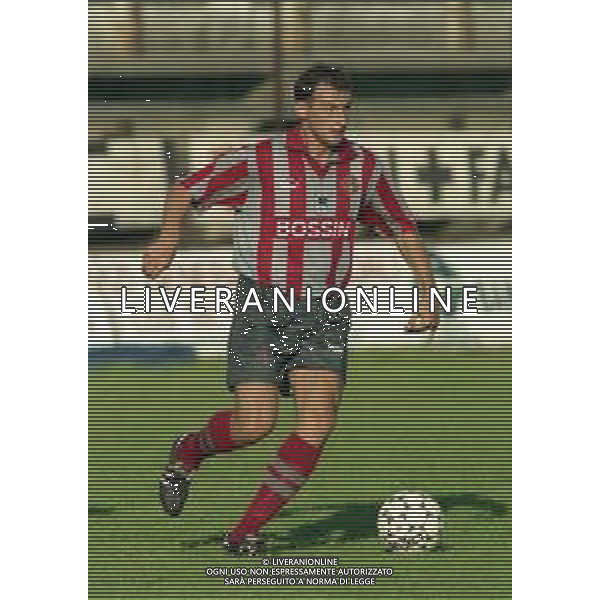 1998-1999 AMICHEVOLE CREMONESE CALCIO NELLA FOTO RICCARDO CASTAGNA AG ALDO LIVERANI SAS