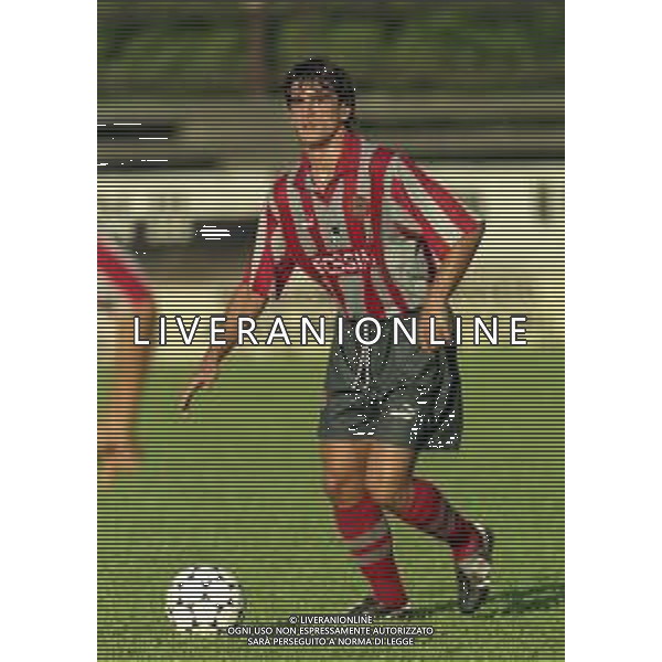 1998-1999 AMICHEVOLE CREMONESE CALCIO NELLA FOTO ROBERTO GALLETTI AG ALDO LIVERANI SAS