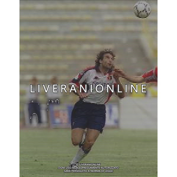 11-04-1999 CREMONA CAMPIONATO DI CALCIO SERIE B CREMONESE GENOA 1-1 NELLA FOTO COSIMO FRANCIOSO AG ALDO LIVERANI SAS