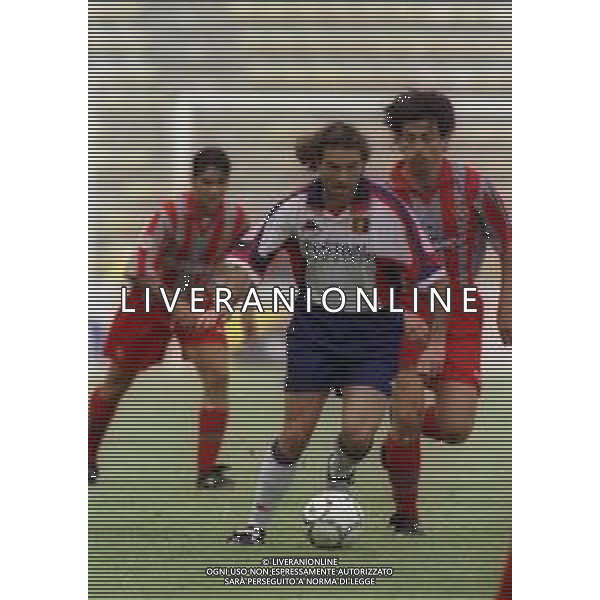 11-04-1999 CREMONA CAMPIONATO DI CALCIO SERIE B CREMONESE GENOA 1-1 NELLA FOTO COSIMO FRANCIOSO AG ALDO LIVERANI SAS
