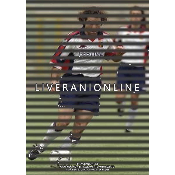 11-04-1999 CREMONA CAMPIONATO DI CALCIO SERIE B CREMONESE GENOA 1-1 NELLA FOTO COSIMO FRANCIOSO AG ALDO LIVERANI SAS