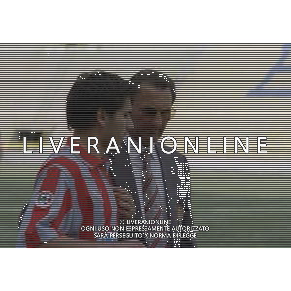 11-04-1999 CREMONA CAMPIONATO DI CALCIO SERIE B CREMONESE GENOA 1-1 NELLA FOTO GAETANO SALVEMINI ALLENATORE CREMONESE CALCIO AG ALDO LIVERANI SAS
