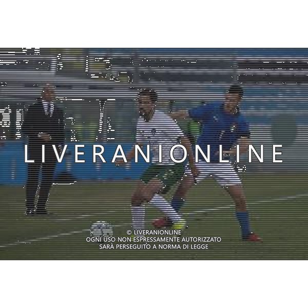 European Qualifiers - Italy U21 vs Ireland - Italian Football Team, 13 October 2020 pisa, Italy Photo showing: SAMUELE BIRINDELLI ITALY - ZAKHARI ELBOUZEDI IRELAND @LM/Valentina Giannettoni AG ALDO LIVERANI SAS