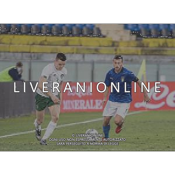 European Qualifiers - Italy U21 vs Ireland - Italian Football Team, 13 October 2020 pisa, Italy Photo showing: DARRAGH LEAHY IRELAND - SAMUELE BIRINDELLI ITALY @LM/Valentina Giannettoni AG ALDO LIVERANI SAS