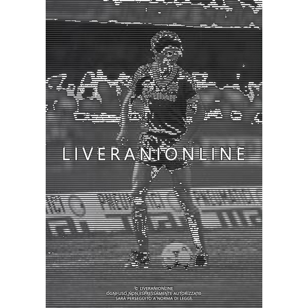 04-09-1984 VERONA COPPA ITALIA VERONA ASCOLI 1-0 NELLA FOTO ROBERTO RICELLA AG ALDO LIVERANI SAS