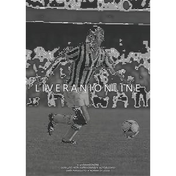 14-10-1984 VERONA CAMPIONATO DI CALCIO SERIE A VERONA JUVENTUS 2-0 NELLA FOTO ANTONIO CABRINI AG ALDO LIVERANI SAS