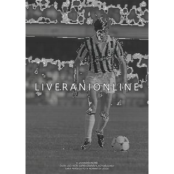 14-10-1984 VERONA CAMPIONATO DI CALCIO SERIE A VERONA JUVENTUS 2-0 NELLA FOTO BENIAMINO VIGNOLA AG ALDO LIVERANI SAS