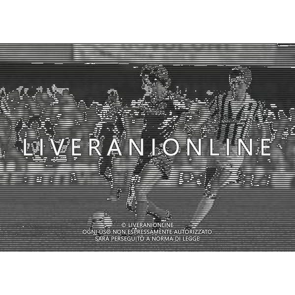 14-10-1984 VERONA CAMPIONATO DI CALCIO SERIE A VERONA JUVENTUS 2-0 NELLA FOTO DOMENICO VOLPATI E BENIAMINO VIGNOLA AG ALDO LIVERANI SAS