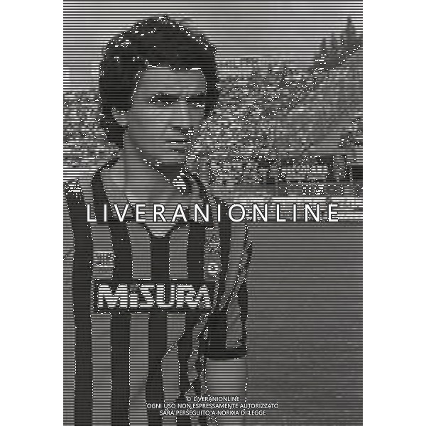 1983 PRIMI PIANI ROSA GIOCATORI INTER NELLA FOTO EVARISTO BECCALOSSI AG ALDO LIVERANI SAS