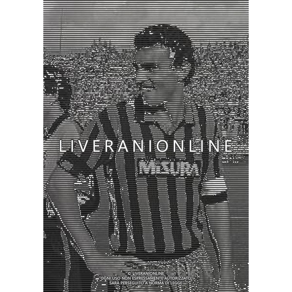 1983 PRIMI PIANI ROSA GIOCATORI INTER NELLA FOTO GRAZIANO BINI AG ALDO LIVERANI SAS