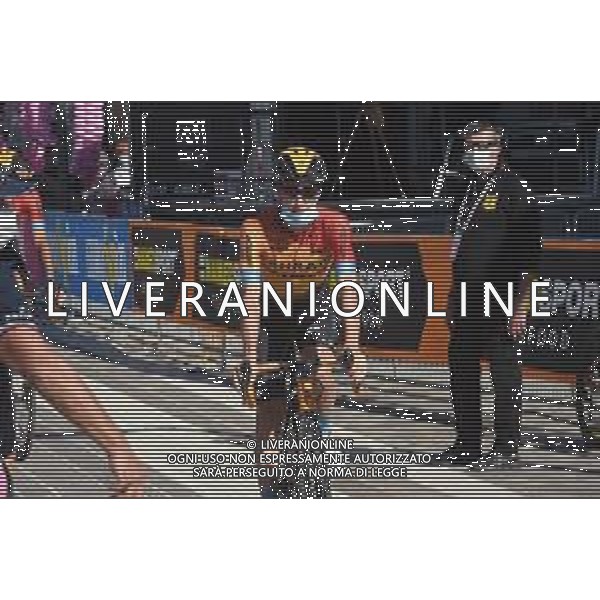14-10-2020 Giro D\'italia; Tappa 11 Porto Sant Elpidio - Rimini; 2020, Bahrain - Mclaren; Bilbao, Peio; Porto Sant Elpidio; ©SIROTTI / AGENZIA ALDO LIVERANI SAS