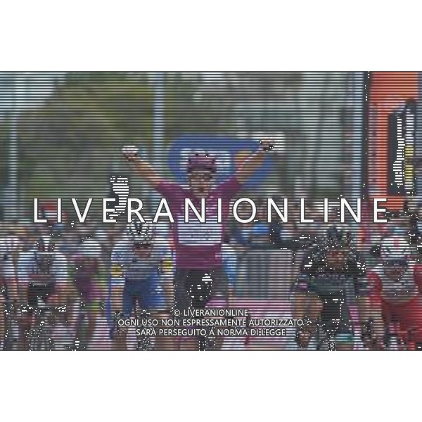 14-10-2020 Giro D\'italia; Tappa 11 Porto Sant Elpidio - Rimini; 2020, Groupama - Fdj; 2020, Bora - Hansgrohe; Demare, Arnaud; Sagan, Peter; Rimini; ©SIROTTI / AGENZIA ALDO LIVERANI SAS