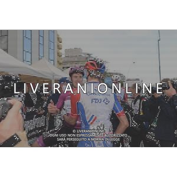 14-10-2020 Giro D\'italia; Tappa 11 Porto Sant Elpidio - Rimini; 2020, Groupama - Fdj; Demare, Arnaud; Frankiny, Kilian; Rimini; ©SIROTTI / AGENZIA ALDO LIVERANI SAS