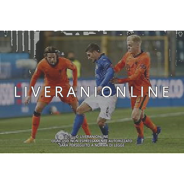 BERGAMO - UEFA Nations League gruppo A - ITALIA VS OLANDA paesi Bassi 14/10/2020 - nella foto: Verratti Marco (Italia) ©Claudio Zamagni/Agenzia Aldo Liverani s.a.s. Verratti Marco (Italia) during UEFA Nations League - group A between Italy and Netherlands at Gewiss Stadium on October 13 2020 in Bergamo Italy photo credit by Claudio Zamagni/Aldo Liverani Photo Agency/ AGENZIA ALDO LIVERANI SAS
