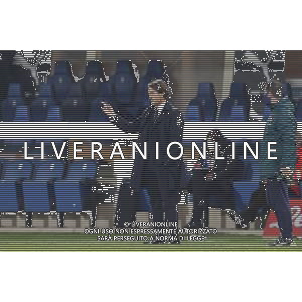 BERGAMO - UEFA Nations League gruppo A - ITALIA VS OLANDA paesi Bassi 14/10/2020 - nella foto: Mister Mancini Roberto(Italia) ©Claudio Zamagni/Agenzia Aldo Liverani s.a.s. Mister Mancini Roberto(Italia) during UEFA Nations League - group A between Italy and Netherlands at Gewiss Stadium on October 13 2020 in Bergamo Italy photo credit by Claudio Zamagni/Aldo Liverani Photo Agency/ AGENZIA ALDO LIVERANI SAS