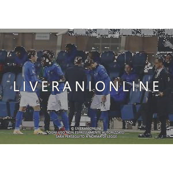 BERGAMO - UEFA Nations League gruppo A - ITALIA VS OLANDA paesi Bassi 14/10/2020 - nella foto: sostituzione Chiesa Federico(Italia) con Kean moise ©Claudio Zamagni/Agenzia Aldo Liverani s.a.s. during UEFA Nations League - group A between Italy and Netherlands at Gewiss Stadium on October 13 2020 in Bergamo Italy photo credit by Claudio Zamagni/Aldo Liverani Photo Agency/ AGENZIA ALDO LIVERANI SAS