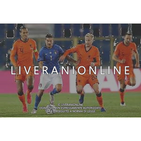BERGAMO - UEFA Nations League gruppo A - ITALIA VS OLANDA paesi Bassi 14/10/2020 - nella foto: Pellegrini Lorenzo(Italia) ©Claudio Zamagni/Agenzia Aldo Liverani s.a.s. Pellegrini Lorenzo(Italia) during UEFA Nations League - group A between Italy and Netherlands at Gewiss Stadium on October 13 2020 in Bergamo Italy photo credit by Claudio Zamagni/Aldo Liverani Photo Agency/ AGENZIA ALDO LIVERANI SAS