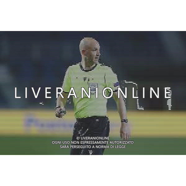 BERGAMO - UEFA Nations League gruppo A - ITALIA VS OLANDA paesi Bassi 14/10/2020 - nella foto: arbitro anthony taylor ©Claudio Zamagni/Agenzia Aldo Liverani s.a.s. referee anthony taylor during UEFA Nations League - group A between Italy and Netherlands at Gewiss Stadium on October 13 2020 in Bergamo Italy photo credit by Claudio Zamagni/Aldo Liverani Photo Agency/ AGENZIA ALDO LIVERANI SAS