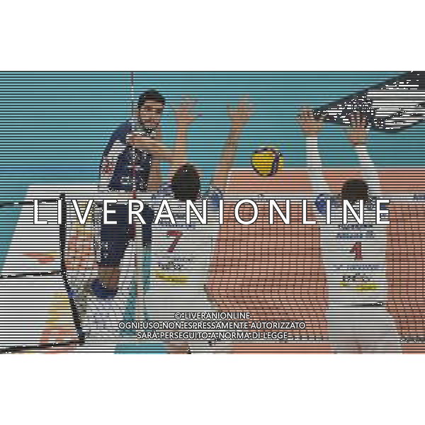 Giulio Pinali (Ravenna) Allianz Milano vs Consar Ravenna Regular Season SuperLega Credem Banca - 5¬∞ giornata Milano 14-10-2020 Allianz Cloud - Palalido foto Roberto Garavaglia - agenzia Aldo Liverani sas/ AGENZIA ALDO LIVERANI SAS