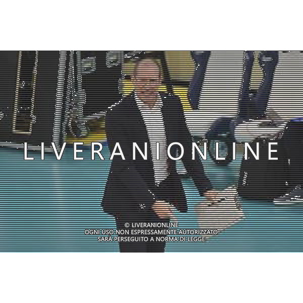 Roberto Piazza allenatore Milano Allianz Milano vs Consar Ravenna Regular Season SuperLega Credem Banca - 5¬∞ giornata Milano 14-10-2020 Allianz Cloud - Palalido foto Roberto Garavaglia - agenzia Aldo Liverani sas/ AGENZIA ALDO LIVERANI SAS