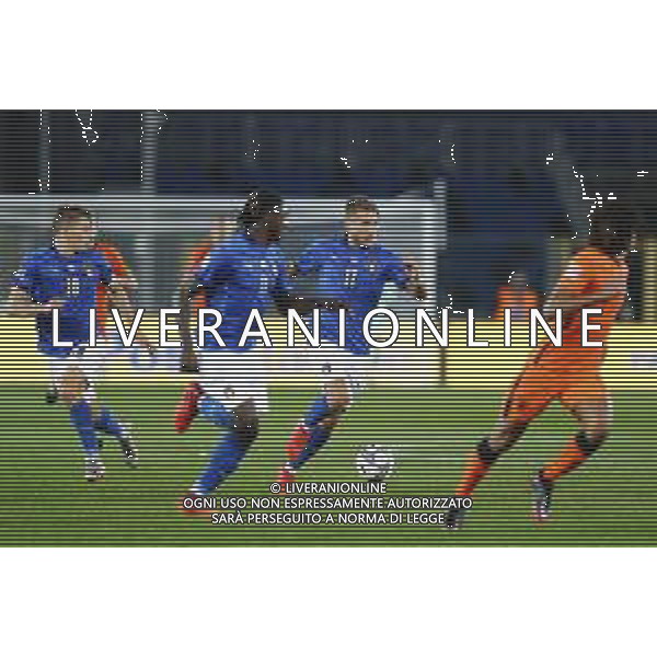 BERGAMO - UEFA Nations League gruppo A - ITALIA VS OLANDA paesi Bassi 14/10/2020 - nella foto: Immobile Ciro(Italia) ©Claudio Zamagni/Agenzia Aldo Liverani s.a.s. during UEFA Nations League - group A between Italy and Netherlands at Gewiss Stadium on October 13 2020 in Bergamo Italy photo credit by Claudio Zamagni/Aldo Liverani Photo Agency/ AGENZIA ALDO LIVERANI SAS