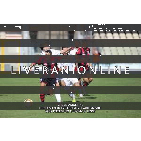 Foggia vs Bisceglie - Campionato di Calcio Serie C - Lega Pro 2020/2021, 14 ottobre 2020 Foggia, Italia Nella foto: Gaetano Vitale (Calcio Foggia) tallonato da Nicola Zagaria (AS Bisceglie) @LM/Emmanuele Mastrodonato AG ALDO LIVERANI SAS