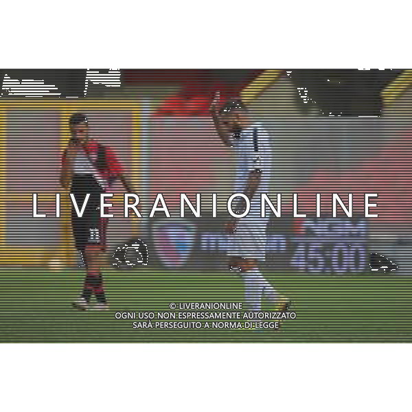 Foggia vs Bisceglie - Campionato di Calcio Serie C - Lega Pro 2020/2021, 14 ottobre 2020 Foggia, Italia Nella foto: Daniele Rocco (AS Bisceglie) non esulta dopo aver messo a segno il goal @LM/Emmanuele Mastrodonato