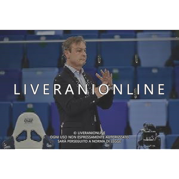 Marco Bonitta allenatore Ravenna Allianz Milano vs Consar Ravenna Regular Season SuperLega Credem Banca - 5° giornata Milano 14-10-2020 Allianz Cloud - Palalido foto Roberto Garavaglia - agenzia Aldo Liverani sas
