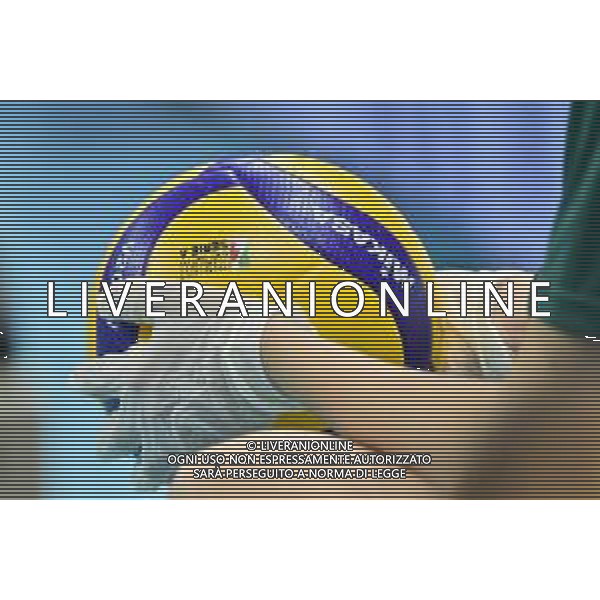 il pallone per le gare della SuperLega Allianz Milano vs Consar Ravenna Regular Season SuperLega Credem Banca - 5° giornata Milano 14-10-2020 Allianz Cloud - Palalido foto Roberto Garavaglia - agenzia Aldo Liverani sas