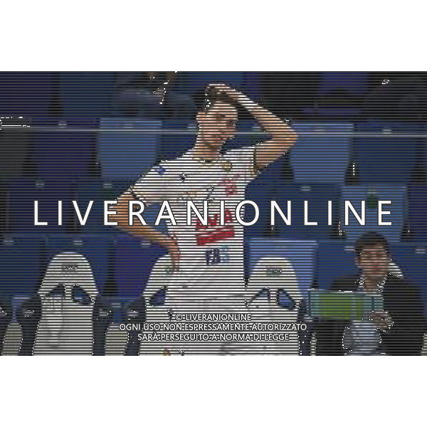 Ludovico Giuliani (Ravenna) Allianz Milano vs Consar Ravenna Regular Season SuperLega Credem Banca - 5° giornata Milano 14-10-2020 Allianz Cloud - Palalido foto Roberto Garavaglia - agenzia Aldo Liverani sas
