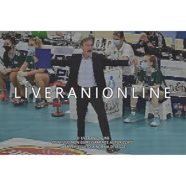 Marco Bonitta allenatore Ravenna Allianz Milano vs Consar Ravenna Regular Season SuperLega Credem Banca - 5° giornata Milano 14-10-2020 Allianz Cloud - Palalido foto Roberto Garavaglia - agenzia Aldo Liverani sas