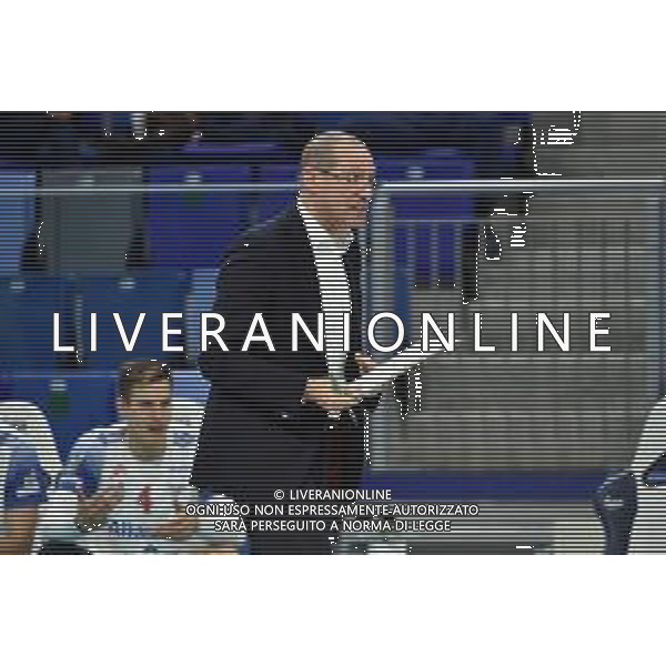 Roberto Piazza allenatore Milano Allianz Milano vs Consar Ravenna Regular Season SuperLega Credem Banca - 5° giornata Milano 14-10-2020 Allianz Cloud - Palalido foto Roberto Garavaglia - agenzia Aldo Liverani sas
