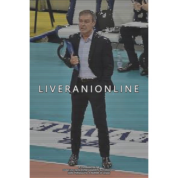 Marco Bonitta allenatore Ravenna Allianz Milano vs Consar Ravenna Regular Season SuperLega Credem Banca - 5° giornata Milano 14-10-2020 Allianz Cloud - Palalido foto Roberto Garavaglia - agenzia Aldo Liverani sas