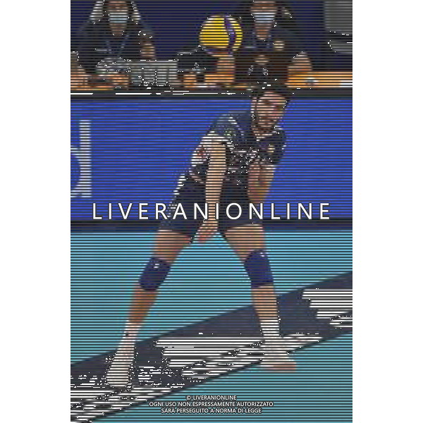 Giulio Pinali (Ravenna) Allianz Milano vs Consar Ravenna Regular Season SuperLega Credem Banca - 5° giornata Milano 14-10-2020 Allianz Cloud - Palalido foto Roberto Garavaglia - agenzia Aldo Liverani sas