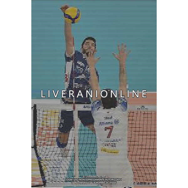 Giulio Pinali (Ravenna) Allianz Milano vs Consar Ravenna Regular Season SuperLega Credem Banca - 5° giornata Milano 14-10-2020 Allianz Cloud - Palalido foto Roberto Garavaglia - agenzia Aldo Liverani sas