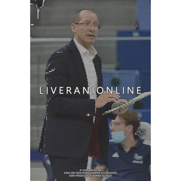 Roberto Piazza allenatore Milano Allianz Milano vs Consar Ravenna Regular Season SuperLega Credem Banca - 5° giornata Milano 14-10-2020 Allianz Cloud - Palalido foto Roberto Garavaglia - agenzia Aldo Liverani sas