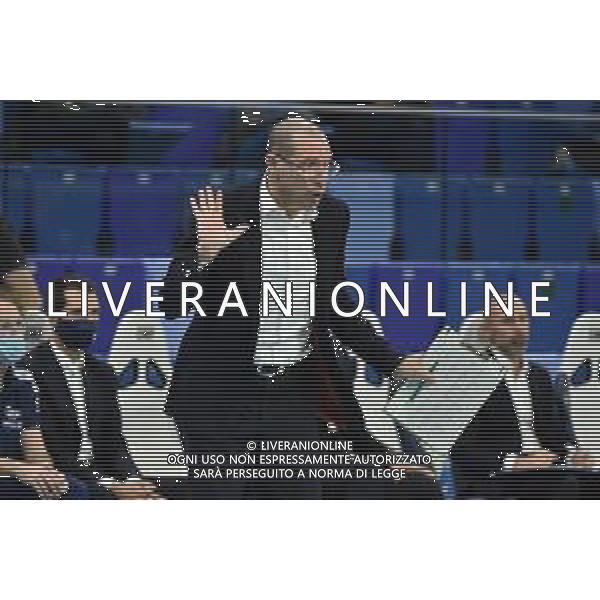 Roberto Piazza allenatore Milano Allianz Milano vs Consar Ravenna Regular Season SuperLega Credem Banca - 5° giornata Milano 14-10-2020 Allianz Cloud - Palalido foto Roberto Garavaglia - agenzia Aldo Liverani sas