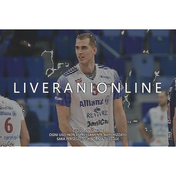 Luka Basic (Milano) Allianz Milano vs Consar Ravenna Regular Season SuperLega Credem Banca - 5° giornata Milano 14-10-2020 Allianz Cloud - Palalido foto Roberto Garavaglia - agenzia Aldo Liverani sas