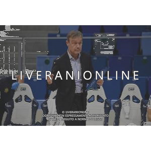 Marco Bonitta allenatore Ravenna Allianz Milano vs Consar Ravenna Regular Season SuperLega Credem Banca - 5° giornata Milano 14-10-2020 Allianz Cloud - Palalido foto Roberto Garavaglia - agenzia Aldo Liverani sas