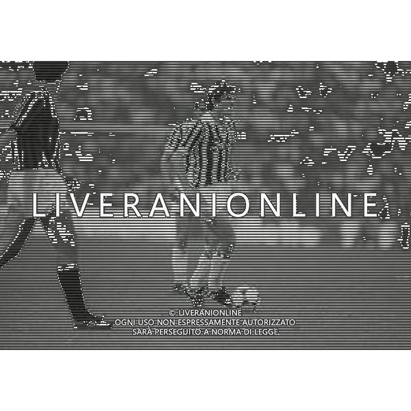 26-06-1983 MILANO MUNDIALITO PER CLUB MILAN JUVENTUS 2-2 NELLA FOTO PAOLO ROSSI AG ALDO LIVERANI SAS