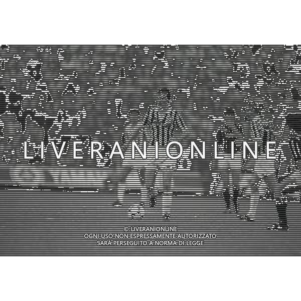 26-06-1983 MILANO MUNDIALITO PER CLUB MILAN JUVENTUS 2-2 NELLA FOTO MARCO TARDELLI AG ALDO LIVERANI SAS