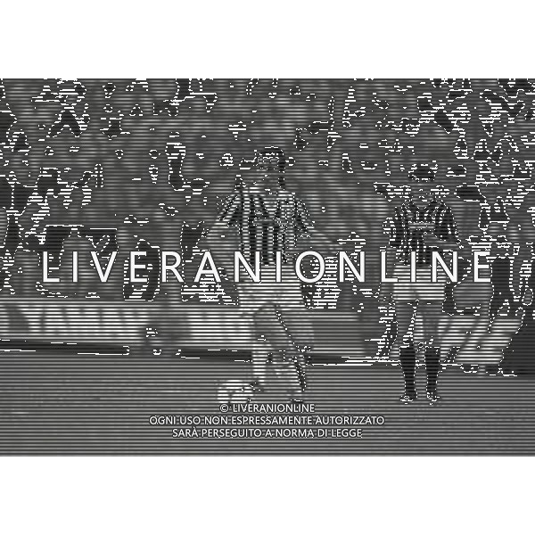 26-06-1983 MILANO MUNDIALITO PER CLUB MILAN JUVENTUS 2-2 NELLA FOTO MARCO TARDELLI AG ALDO LIVERANI SAS