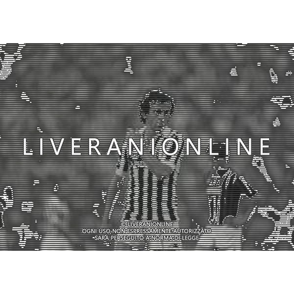 26-06-1983 MILANO MUNDIALITO PER CLUB MILAN JUVENTUS 2-2 NELLA FOTO MICHEL PLATINI AG ALDO LIVERANI SAS