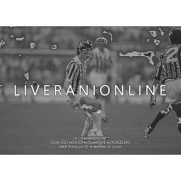 26-06-1983 MILANO MUNDIALITO PER CLUB MILAN JUVENTUS 2-2 NELLA FOTO PAOLO ROSSI AG ALDO LIVERANI SAS