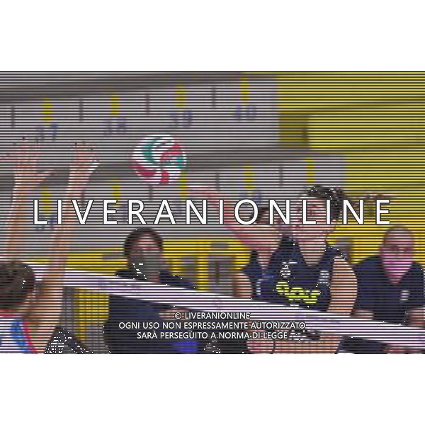 Savino Del Bene Scandicci vs VBC E‚Äôpiu Casalmaggiore - Campionato di Volley Serie A1 Femminile 2020/2021, 14 ottobre 2020 Scandicci, Italia Nella foto: Rosamaria Montibeller (Vbc √àpiu Casalmaggiore) @LM/Lisa Guglielmi/ AGENZIA ALDO LIVERANI SAS