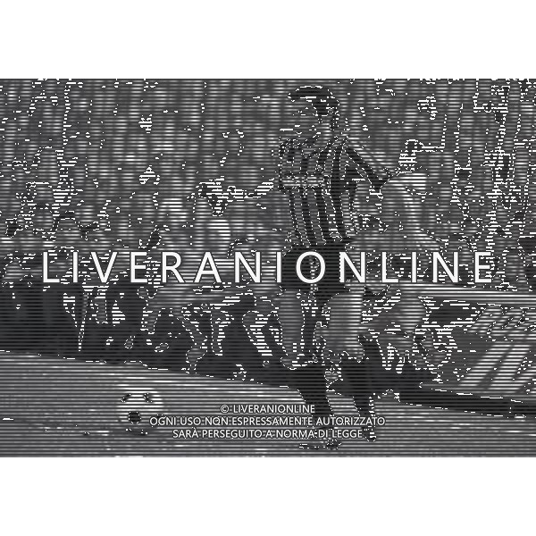 07-12-1983 MILANO COPPA RITORNO UEFA OTTAVI DI FINALE INTER -AUSTRIA VIENNA 1-1 NELLA FOTO GIUSEPPE BARESI AG ALDO LIVERANI SAS